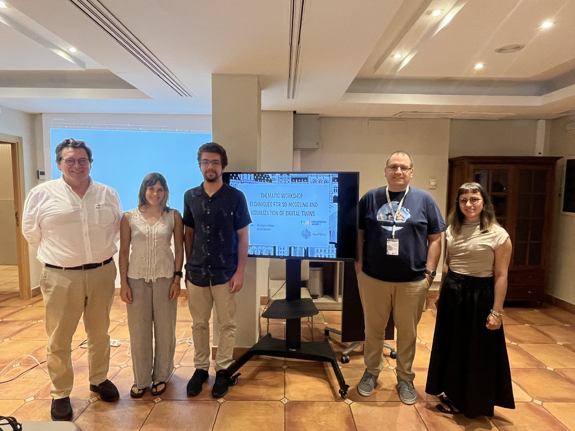NexTCity training week in Castellón: building Digital Twin skills for climate-smart cities
